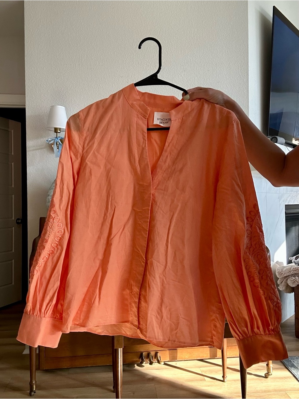 Hyacinth House Top- size small